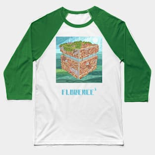 Florence Cube 2 Baseball T-Shirt